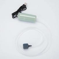 Aerator Fish Breeding Air Pump Silent Portable Aquarium Fish Tank Portable Mini Usb Oxygen Pump gray