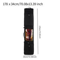 for Transporting Snow And Snowboards, with Handle, Wheels Shoulder Strap, Made of Nylon, juoda