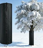 New Garden Plant Tree Root Cold Protection Warm Cover Sapling Palm Tree Root Aluminum Foil Protective Sleeve 20*100 (diameter 20cm, height 100cm) juoda
