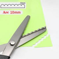 Profesionalios pjūklų siuvėjo žirklės Žirklės Zig Zag Cut Siuvimo Žirklės Siuvimo Žirklės Siuvimo Žirklės Pining Žirklės gray