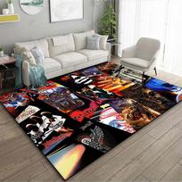 Doom J-Judas Priest Rašto Grindų Kilimėlis Kilimas 15 Dydžio Svetainės Miegamojo Lovos Šoninės Grindų Kilimėlis Plotas Kilimas Muzikos Kambario Klubas Dekoras 40cm x 60cm gray