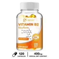 Grevip - Vitamin B2 (Riboflavin) Dietary Supplement - Energy, Cellular Health 120*1