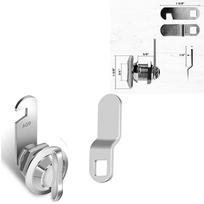Professional Keyless Rv Door Lock Weather Resistant Zinc Alloy Cabinet Lock Chrome Plated Toolbox Lock Toolbox white