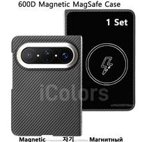 for Huawei  Pura X Max Aramid Carbon Fiber Case Magnetic MagSafe Compatible Ultra thin Lightweight Armor Protective Cover Huawei Pura X Max gray