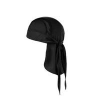 Breathable Helmet Liner Pirate Hat Quick-drying Running Headscarf Casual Bandana Cap  Moto Bike juoda