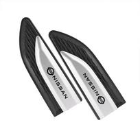 Automobilio durų šoninio sparno juostelės lipdukas ABS automobilio lipdukas Nissan J10 X-Trail Qashqai Juke Leaf Micra NOTE Patrol Pulsar NISMO black