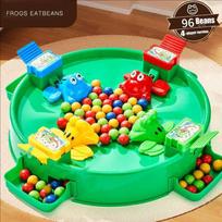 Hungry Frog Eating Beans Children Board Strategy Table Games Educational Toy Family Interactive Stress Relief Toys For Kids red