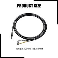 Drain with 5mm Flexible Shaft, Heavy-duty Cleaner, Chain Cleaning Tool for Sinks 3 meter