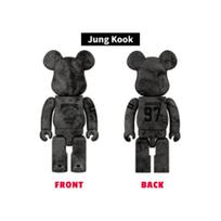 BTS × BE@RBRICK 400% Official Collectible Figure MEDICOM TOY KPOP Merchandise black