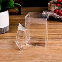 1pc-Versatile Acrylic Display Cabinet - Premium Thickened Transparent Case for Mini Toys, Ideal for Study, Dormitory, Or Office gryna