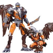 Sandėlyje LIJIANG 23CM Didelis Dydis Šauni Transformacija Filmas 7 Naujausias Veiksmo Figūrėlės Robotas Automobilis Žaislai Anime Gyvūnų Modelis Berniukams Vaikams Dovana