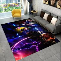 HD Valorant Serijos Žaidimų Žaidėjo Kilimas, Kilimas Namų Svetainei Miegamajam Sofai Durų Kilimėlis Dekoras, Vaikų Žaidimų Neslystantis Grindų Kilimėlis 40x60cm gray