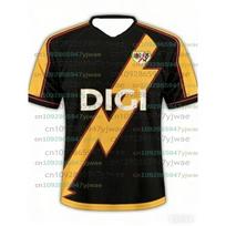 25-26 Nauji Rayo Vallecano Futbolo Marškinėliai Vaikams Suaugusiems T-shirt Y2K Gatvės Stilius Greitai Džiūstantis Treniruočių Fitneso Viršutinė Dalis Laisvalaikio Sportinė Apranga M yellow
