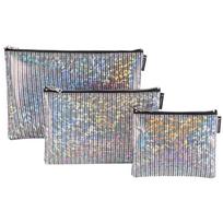 Vernaco Hologram Bling Pouch Wrist Strap gray
