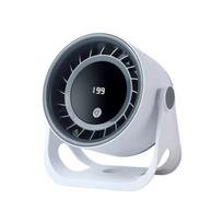 Xiaomi 2026 Large Size Digital Display Desktop Fan USB Office Dormitory Wall-Mounted Electric Fan New Model New Arrival black