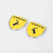 Volvo Šiaurės žvaigždės Automobilio logotipas Briedžio emblema Skydas Galinis ženklelis arba Volvo XC90 XC70 XC60 V40 V50 V60 S50 S60 S70 S90 black