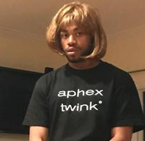 aphex twink Unisex Tee 150 black