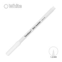 Tattoo Sterile Embroidery Marking Pen Surgical Eyebrow Mark Pen Waterproof White Purple Floating Lip Line Positioning Penci balta