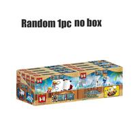 One Piece Wanli Pirate Ship Sailing Ship Building Blocks Cartoon Pirate Ship Bricks Set Toys For Children Christmas Gifts black