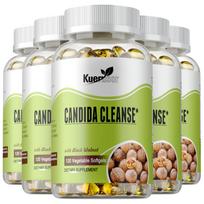 Black Walnut Complex 120 Softgels - Pau D'Arco, Oregano Oil & Caprylic Acid, Digestive & Gut Flora Balance 120*5