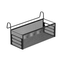 Bedside Hanging Storage Basket Shelf Rack Organizer for Bedroom Bed Rails Home S gray