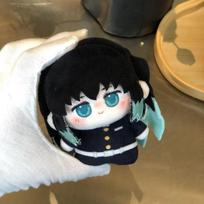 Attribute Kanroji Mitsuri / Tokito Muichiro / Kocho Shinobu Kanroji 10cm NuNu Body Plush Doll Keychain Pendant black