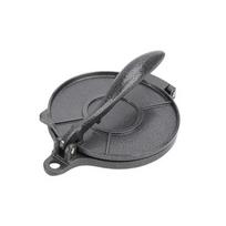 16/20cm Tortilijų preso gamintojas Aliuminio lydinys Rankinis Picos pyrago gaminimas Tortilijos Tešlos presavimo įrankis Virtuvės gaminimo aksesuarai 20CM pilka