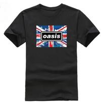 Marškinėliai O-Oasis Grupė Retro Berniukai Amerikietiška Metalo Grupė Laisvalaikio Marškinėliai Trumpomis Rankovėmis Apvalia Kaklo Marškinėliai Medvilniniai Dovanos Kūrybiški Drabužiai L black