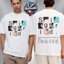 Sigrid Visada yra daugiau, ką galėčiau pasakyti 2026 m. tvarkaraštis Miestai Datos Marškinėliai Unisex T-shirt M white