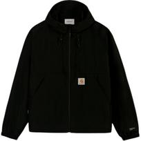 Carhartt WIP FW25 Classic Square Logo Water-Resistant Hooded Jacket Unisex jackets CHXJKA252011P-BKX M gray