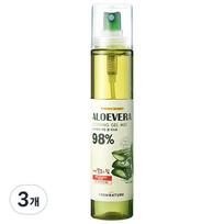 From Nature Aloe Vera 98% Soothing Gel Mist 120ml, 3 pcs