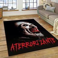 27 Stiliaus Terrifier 3 Siaubo Klouno Filmo Kilimas Kilimas Miegamojo Svetainės Namų Sofos Dekoras, Vaikų Žaidimų Dekoras Grindų Kilimėlis 40x60cm( 15x23in ) gray