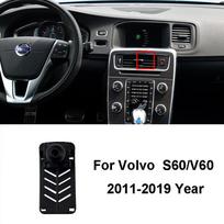Skirta Volvo telefono laikiklio pagrindo tvirtinimo priedas, skirtas S60 V60 XC40 2020-2023 S90 V90 XC90 2015-2023 XC60 2009-2022 11-19yr S60 black