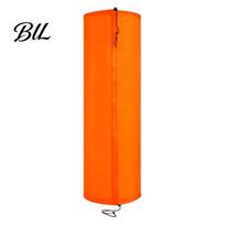Palm Tree Freeze Protection Protector, Trunk Insulation Wrap with Drawstring, Dia 7.9  11.8  , Aluminum Film Shield Winter Bark for Outdoor M orange