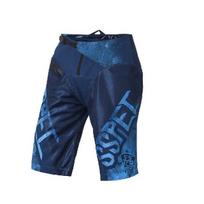 SSPEC Mountain Bike Shorts Men's Summer Bicycle MTB Shorts Loose Fit Lightweight Outdoor Sports MTB Cycling Shorts 34 mėlyna