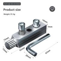 Faucet Valve Broken Thread Extractor Heavy Duty Screw Removal Tool 1/2 Inch 3/4 Inch for Home Plumbing Repair Plumber Use A2 gray