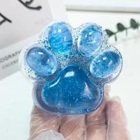 Minkštas Taba Squishy Katės Letena Fidget Žaislai Sensory Streso Mažinimo Žaislas Vaikams Suaugusiems Nerimo Atsipalaidavimui, Suspaudžiamas Dovana Draugams gray