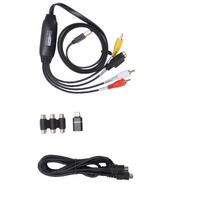 VHS to Digital Converter Support for Windows USB2.0 1080P Video Catch Card AV to USB Sound Device Convert VCR DVD to Digital Ada A