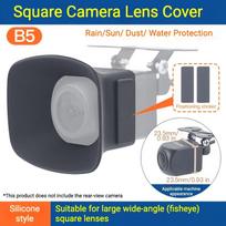 Dash Cam Rearview Camera Lens Silicone Soft Sunshade Cover, Rain and Snow Protection Cover, Dustproof, Sun Protection Case