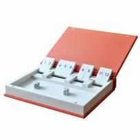 Hangman Board Game Self-Contained Storage Portable Set Educational brown