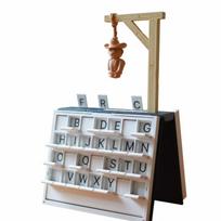 Hangman Board Game Self-Contained Storage Portable Set Educational