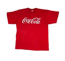 Vintage Coca Cola Promo T Shirt Red Short Sleeve Adult size XL 2000s Y2K L red