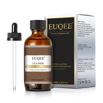EUQEE 60 ml eteriniai aliejai Gardenia žaliosios arbatos alyvuogių kvapų aliejai, skirti aromaterapijai difuzorius drėkintuvas „pasidaryk pats“ kvepalai plaukams ir odos priežiūrai Leather gray