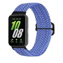 Laikrodžio apyrankė Samsung Galaxy Fit 3 apyrankei Elastinė nailoninė kilpa Pakeičiama apyrankė Galaxy Fit 3 apyrankei Correa Priedai For Samsung Galaxy Fit 3 mėlyna