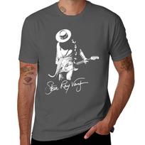 Stevie Ray Vaughan T-shirt berniukui gatvės stiliaus T-shirt vyrams 4XL black