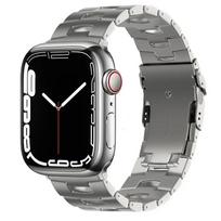 ONEOracle Titanium Strap for Apple Watch Band 46mm 45mm 41mm 44mm 40mm 42mm 38mm 49mm iWatch Series Ultra 10 9 8 7 6 5 4 3 SE BandMN S10-42mm 38 40 41mm sidabras