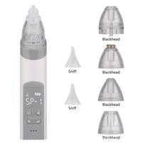 Baby Nasal Aspirator | Nose Cleaner | Electric, Rechargeable Baby Nasal Aspirator, With 3 Suction Level-s, Music white