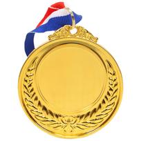 5,2 cm Aukso/Sidabro/Bronzos medaliai su kaklo juostele Sportiniai apdovanojimai Konkursų apdovanojimai Konkursams Šventės Bėgimo varžybos yellow