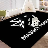 M-Massey F-Ferguson Kilimėliai Retro Daugiakryptis Svetainės Virtuvės Kilimas Neslystantis Sveikinimo Kilimėlis 40x60cm red