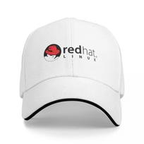Redhat linux Baseball Cap New In The Hat Unisex hat Women Hats Unisexs white